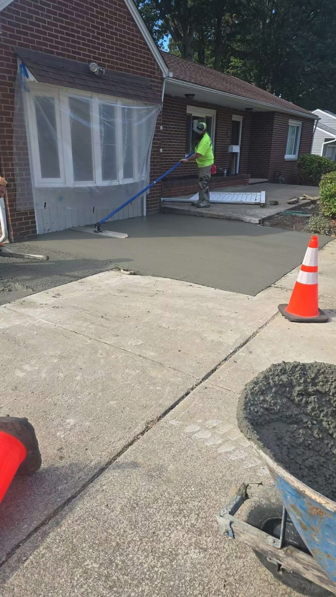 Concrete slab project